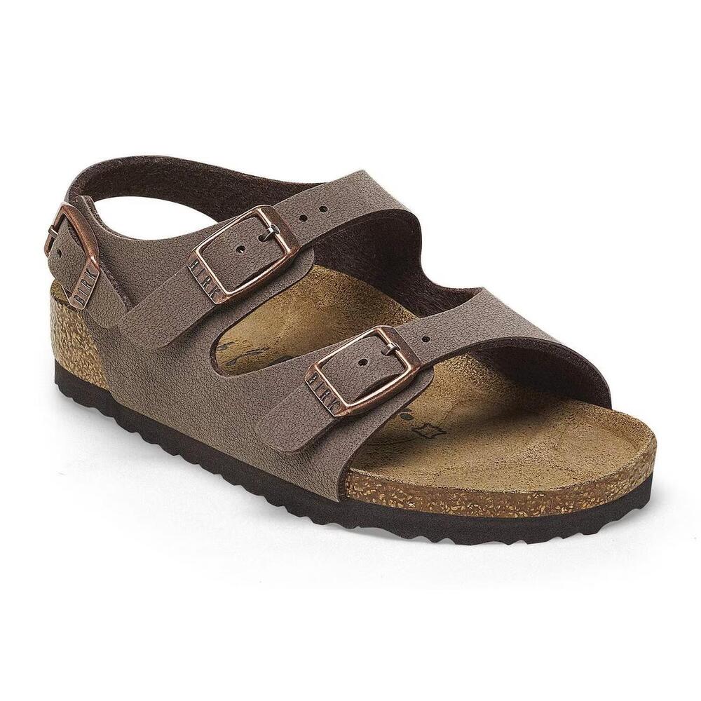NEW BIRKENSTOCK kid's roma sandal in mocha